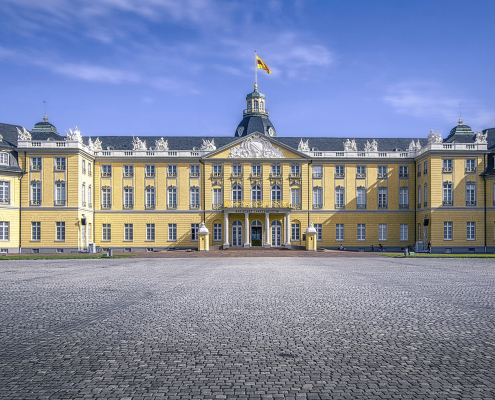 Das Schloss Karlsruhe